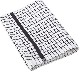 Black check tea towel